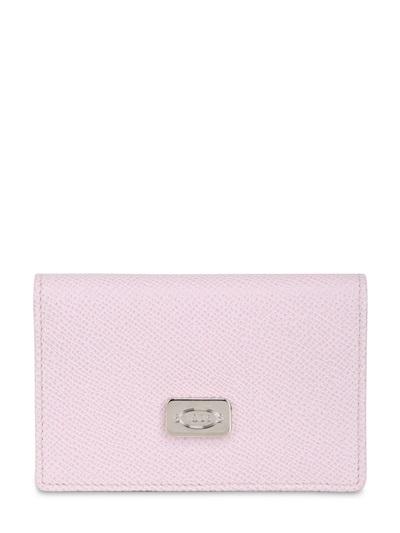 Tod's Leather Business Card Holder
