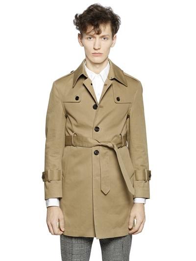 Thom Browne Cotton Mac Trench Coat