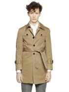 Thom Browne Cotton Mac Trench Coat
