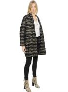 Isabel Marant Oversized Virgin Wool Blend Boucle Coat