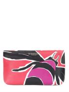 Burberry Prorsum Bee Painted Leather Clutch