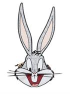 Moschino Bugs Bunny Printed Faux Leather Bag
