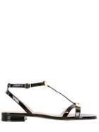 Moschino Cheap & Chic 20mm Bones Patent Leather Sandals