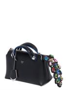 Fendi Mini By The Way Embellished Leather Bag