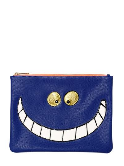 Essentiel Cheshire Cat Faux Leather Pouch