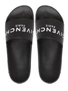 Givenchy Logo Rubber Slid Sandals