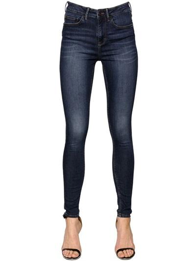 Waven Asa Mid Rise Skinny Cotton Denim Jeans