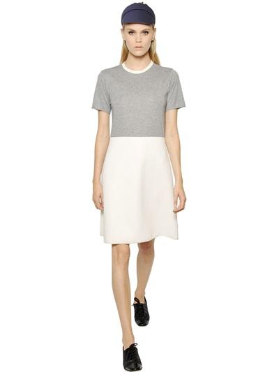Emporio Armani Nylon Jersey Dress