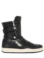 Diadora Heritage Mi Biker Leather High Top Sneakers