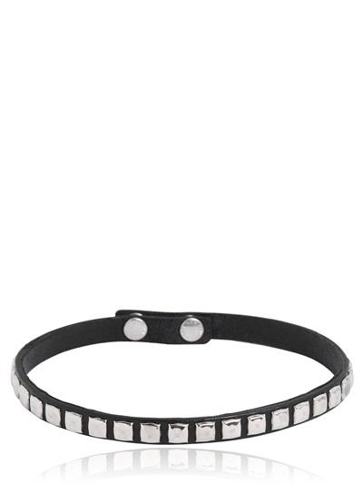Saint Laurent 10mm Studded Leather Choker