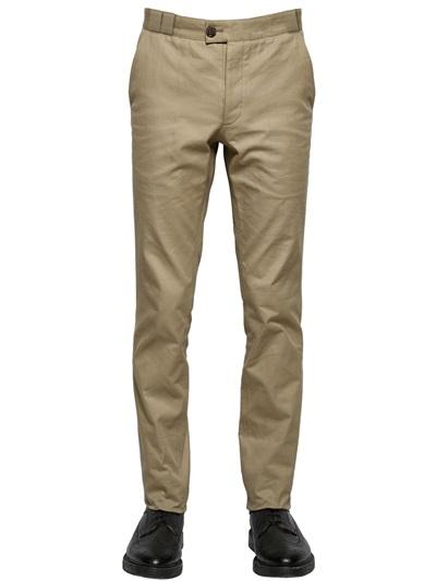 Thom Browne Cotton Canvas Pants