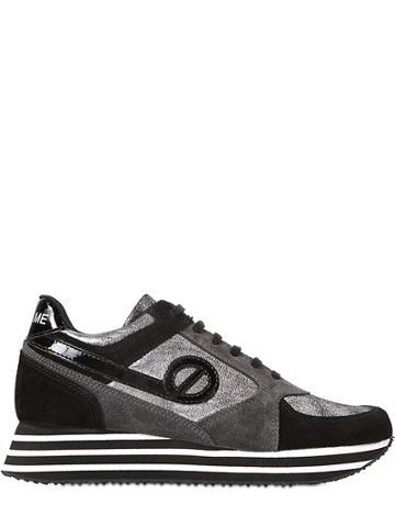 No Name 30mm Parko Jogger Leather Sneakers