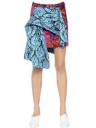 Marques'almeida Draped Brocade Skirt