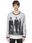 Dolce & Gabbana Family Portrait Silk Twill T-shirt