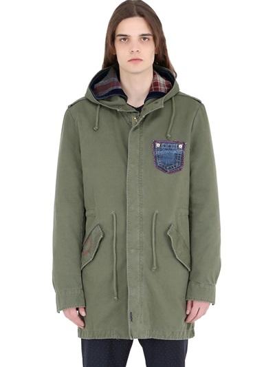 Bob Cotton Gabardine Parka & Wool Jacket