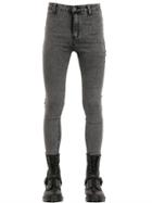 Boy London 16cm Acid Washed Stretch Denim Jeans