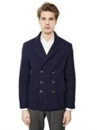 Barena Wool Blend Formentera Jersey Peacoat