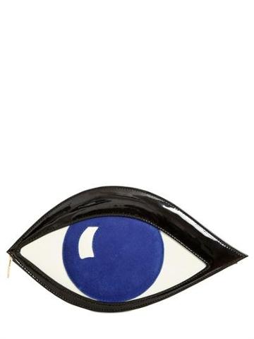 Lulu Guinness - Eye Patent Large Clutch