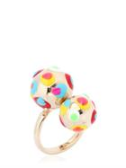 Elena Meyer Richard Pop Art Gold & Enamel Ring