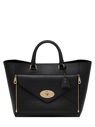Mulberry Willow Silky Classic Leather Top Handle