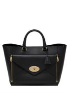 Mulberry Willow Silky Classic Leather Top Handle