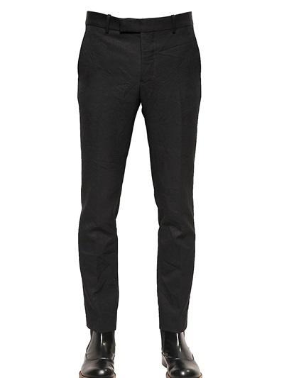 Marni - 19cm Japanese Techno Gabardine Trousers