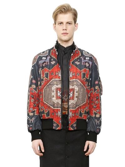 Givenchy Reversible Padded Nylon Bomber Jacket
