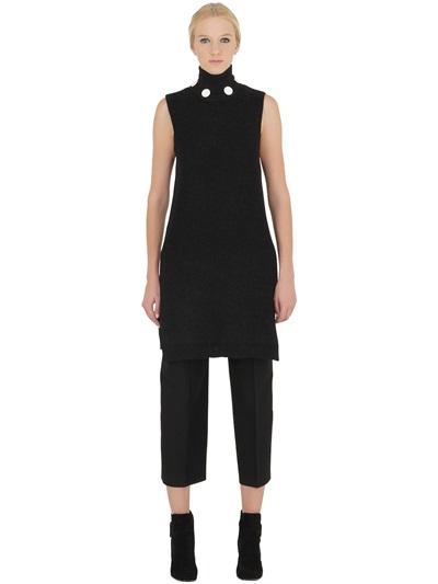 Edun Chunky Merino Wool Blend Sweater Dress