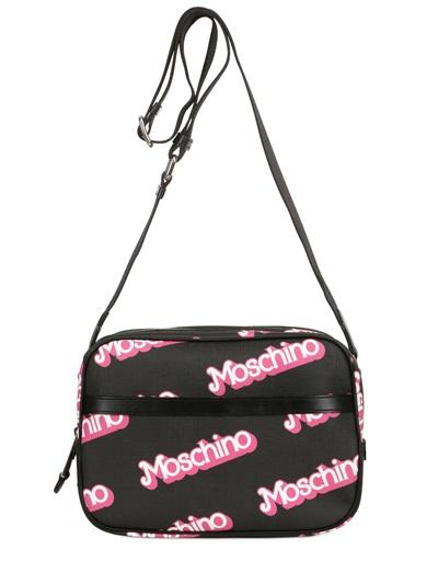 Moschino Small Logo Printed Shoulder Bag