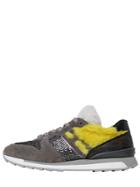 Hogan Rebel R261 Suede & Faux Fur Sneakers