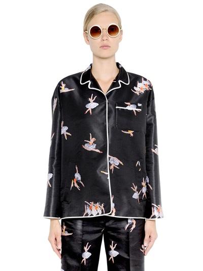 Rochas Ballerina Duchesse Pajama Style Jacket