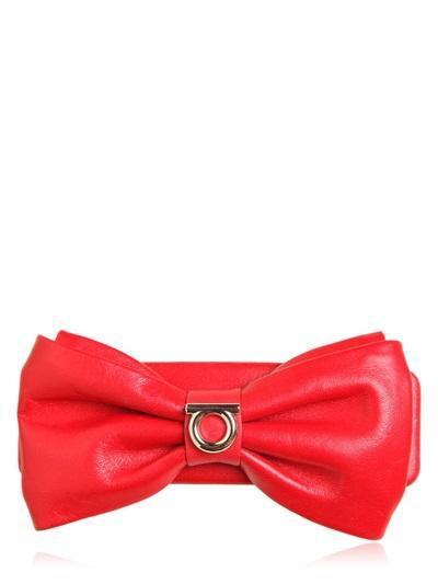 Salvatore Ferragamo - Leather Hair Bow