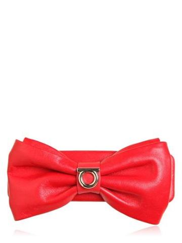 Salvatore Ferragamo - Leather Hair Bow