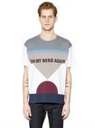 Valentino Oversized Printed Cotton Jersey T-shirt
