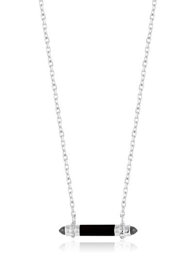W. Britt Bar Onyx Pendent