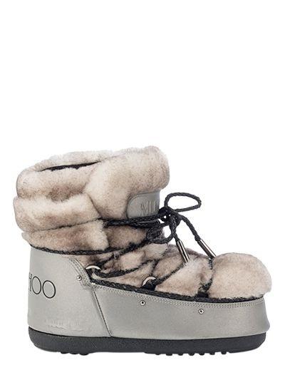 Moon Boot & Jimmy Choo Mb Buzz Reflex Shearling Ankle Boots