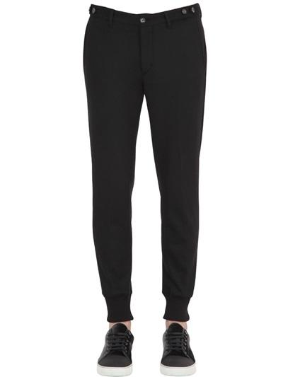 Gta Wool Blend Jersey Jogging Pants