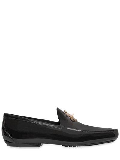 Vivienne Westwood Anchor Detail On Jelly Loafers