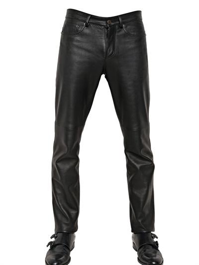 Givenchy 18cm Slim Fit Nappa Leather Jeans