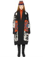 Tak.ori Made In Italy Tak. Ori Made In Italy Wool Jacquard Knit Coat