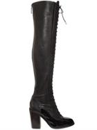 Laurence Dacade 100mm Idyll Lace-up Leather Boots