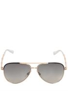 Gucci Bamboo Effect Aviator Sunglasses