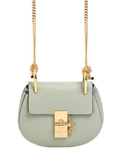 Chlo  - Nano Drew Grained Nappa Leather Bag
