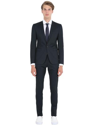 The Suits Stretch Cotton Sateen Suit