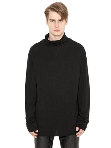 Perdre Haleine Stretch Tencel & Wool Jersey T-shirt