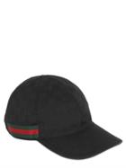 Gucci Cotton Blend Jacquard Baseball Hat