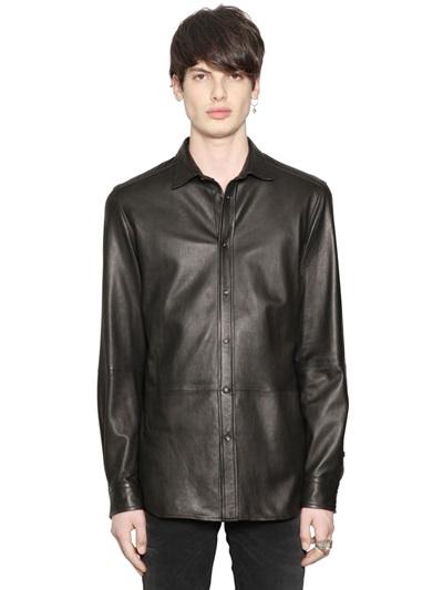 Diesel Smooth Leather Shirt
