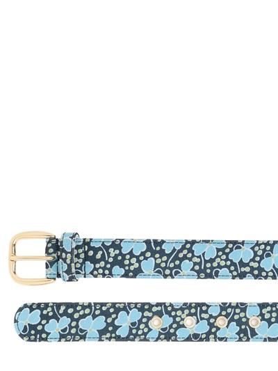 Philosophy Di Lorenzo Serafini Printed Techno Sable Belt