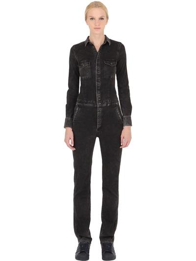 Cycle Cotton Denim Jumpsuit