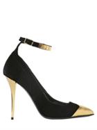 Balmain 110mm Lilea Velvet Pumps